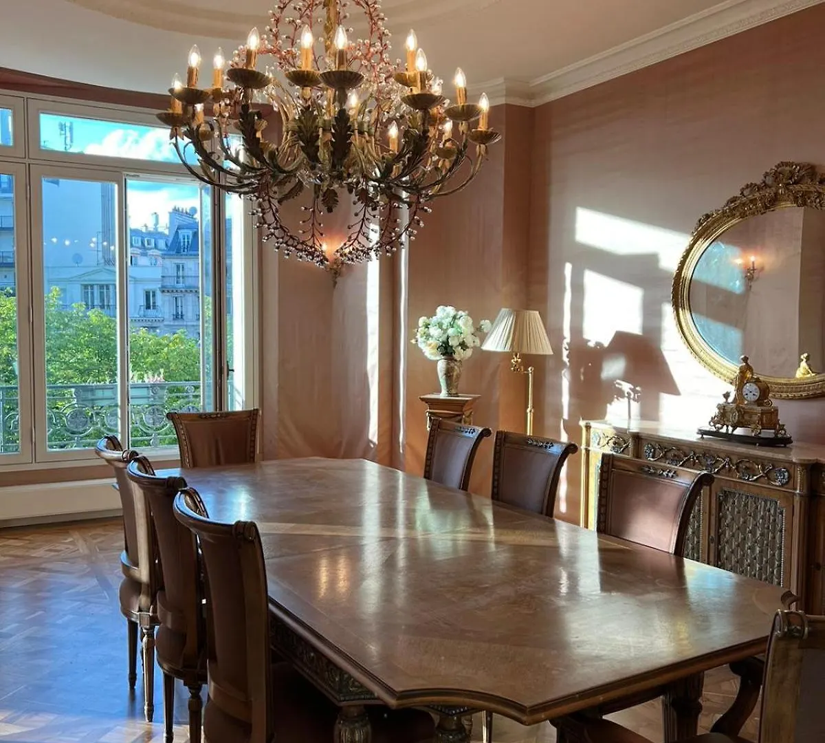 4 Bedroom Prestigious Baroque Apartment Near Trocadero Paris
